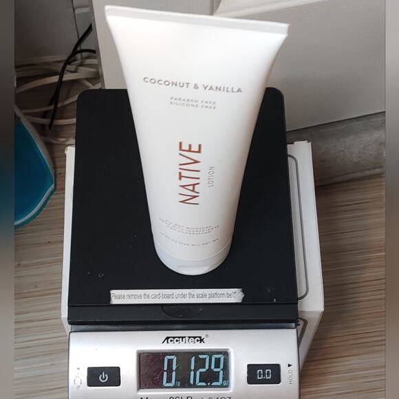 Coconut and Vanilla Native Lotion Moisturizer - Picture 7 of 8